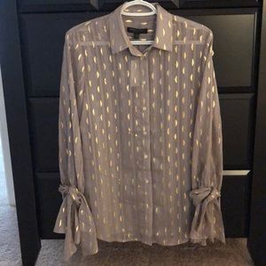 Banana Republic Dillon Shirt with Tie Sleeves